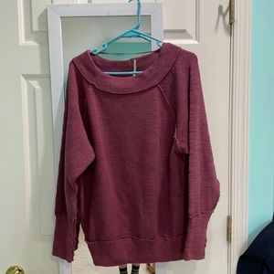 FreePeople Plum Sweater